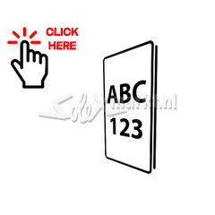 Kentekenplaathouders 