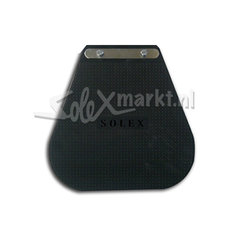 Spatlap zwart (kort model) met opdruk! 