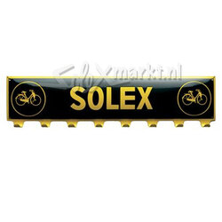 Solex emaille kapstok - Solex (70x19cm.)