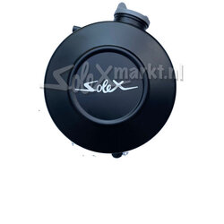 Solex Tank - Zwart Solex 3300 / 3800 / 5000 (metaal) - Dikke leiding 