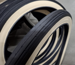 Buitenband 24 x 2 - Zwart/Creme