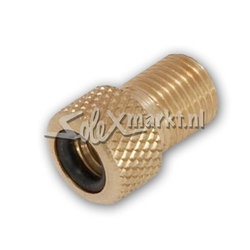 Verloopnippel - Fietsventiel 