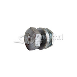 Bout, ring en moer neusje / motorspatbord (per stuk)