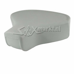 Zadeldekje Grijs - Solex 3300, 3800, 5000, Micron, Oto, 4800 black en roll