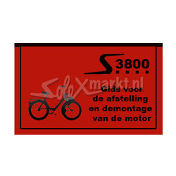 Solex 3800 Handleiding