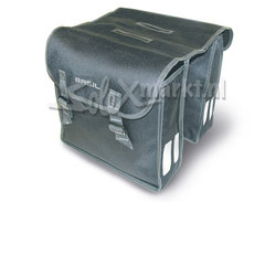 Fietstas zwart - canvas Basil